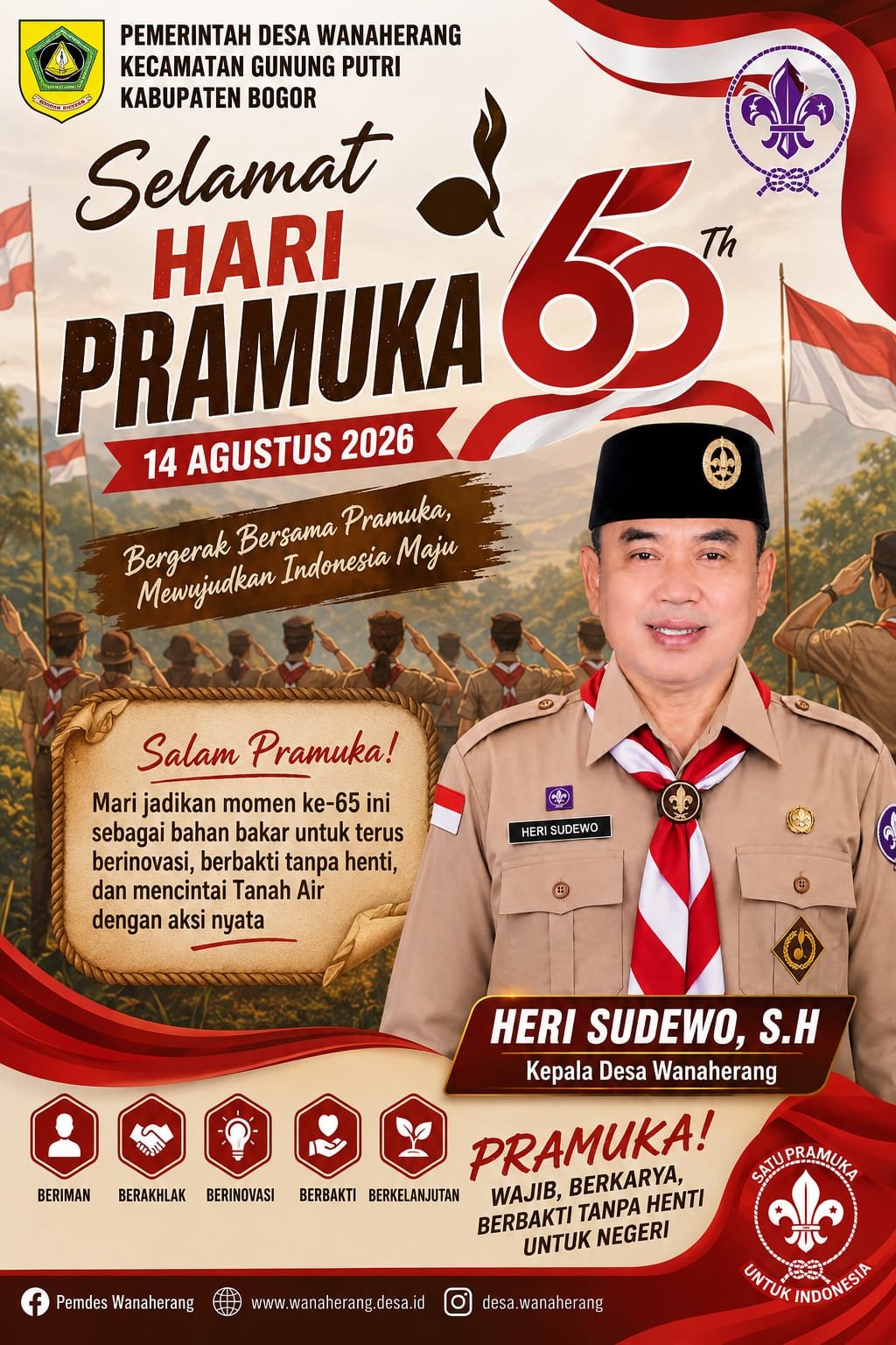 Selamat Hari Pramuka Ke 56 Tahun